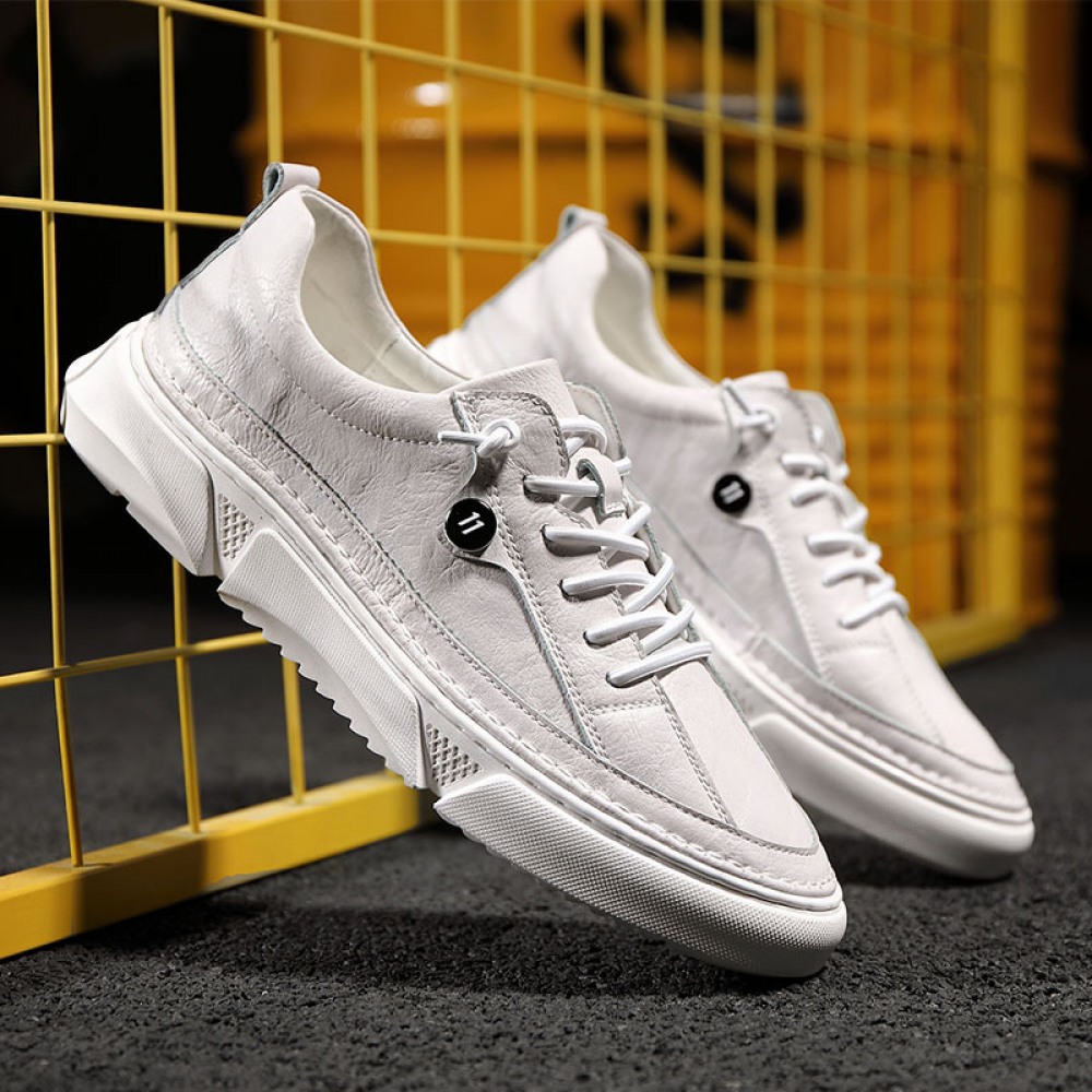 Autumn Hot Style Men's Casual White Trendy Sneakers